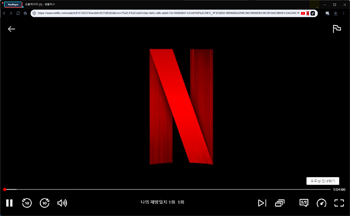 넷플릭스 실행화면